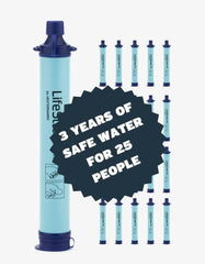 Disaster Master: LifeStraw Personal 25-pack